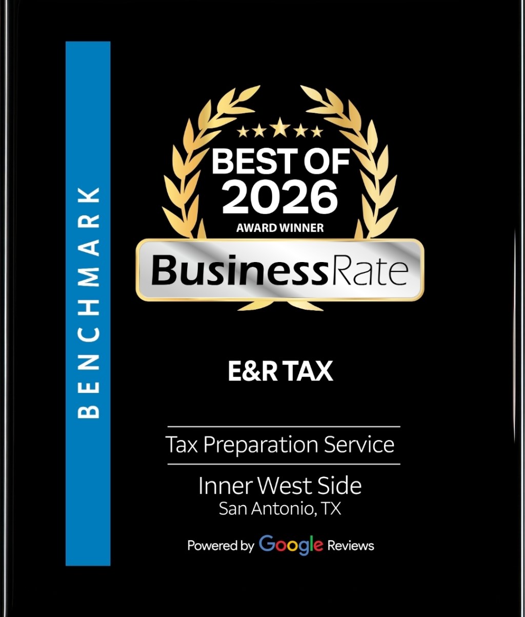 BusinessRate Best Tax Service Award ER Tax