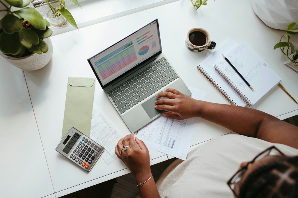 Person starting a business